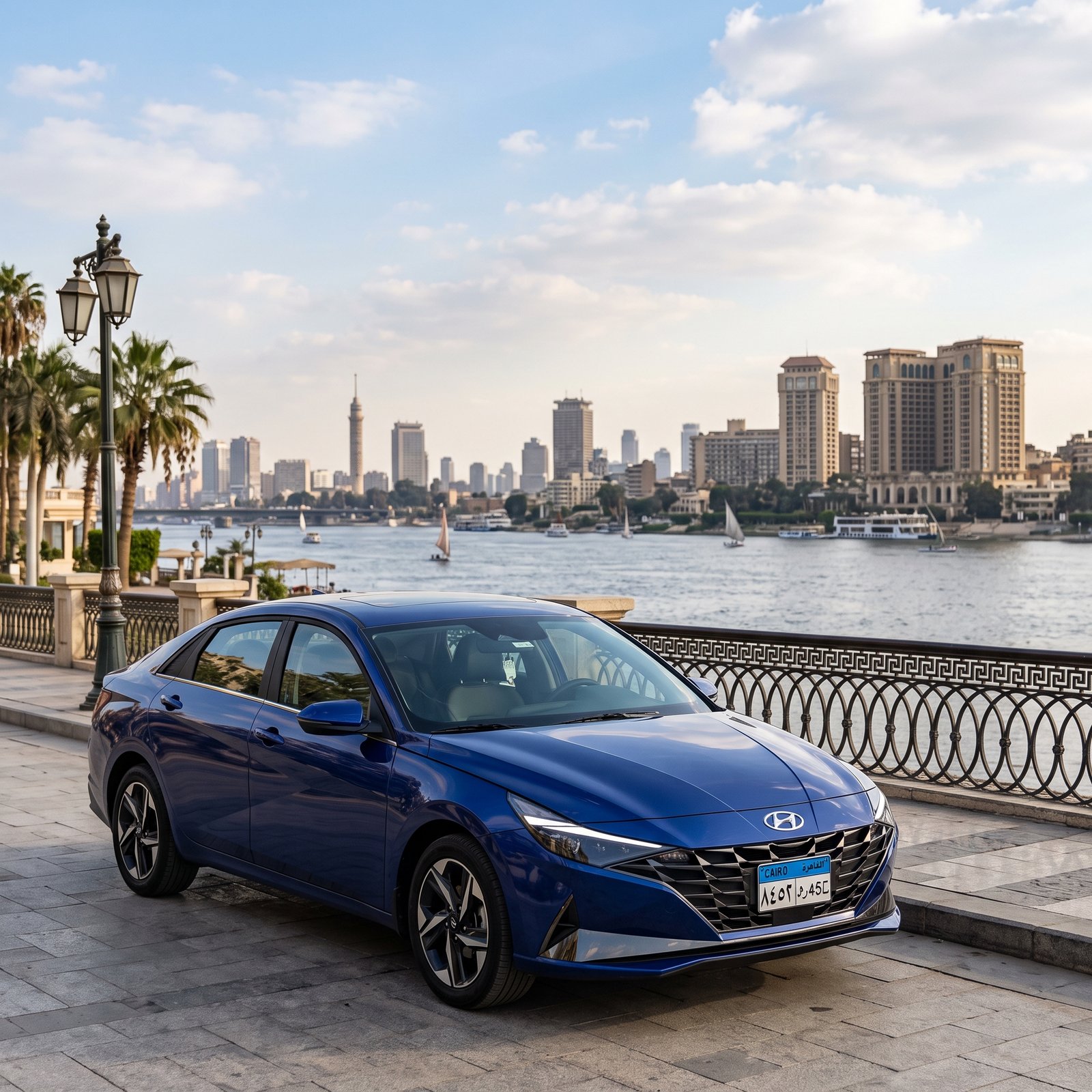 hyundai elantra parked in cairo 2k 20261003010826